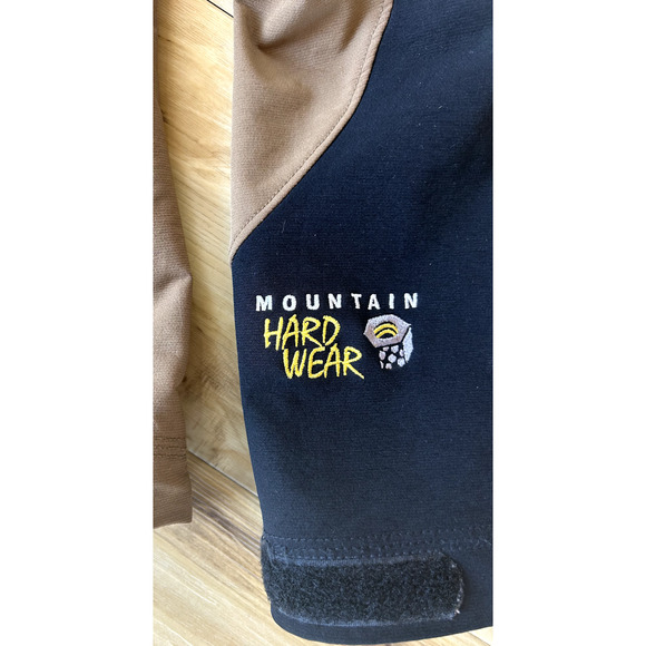 Mountain Hardwear Android II Soft-Shell Jacket Men’s M Black/Brown VGC - Picture 2 of 11